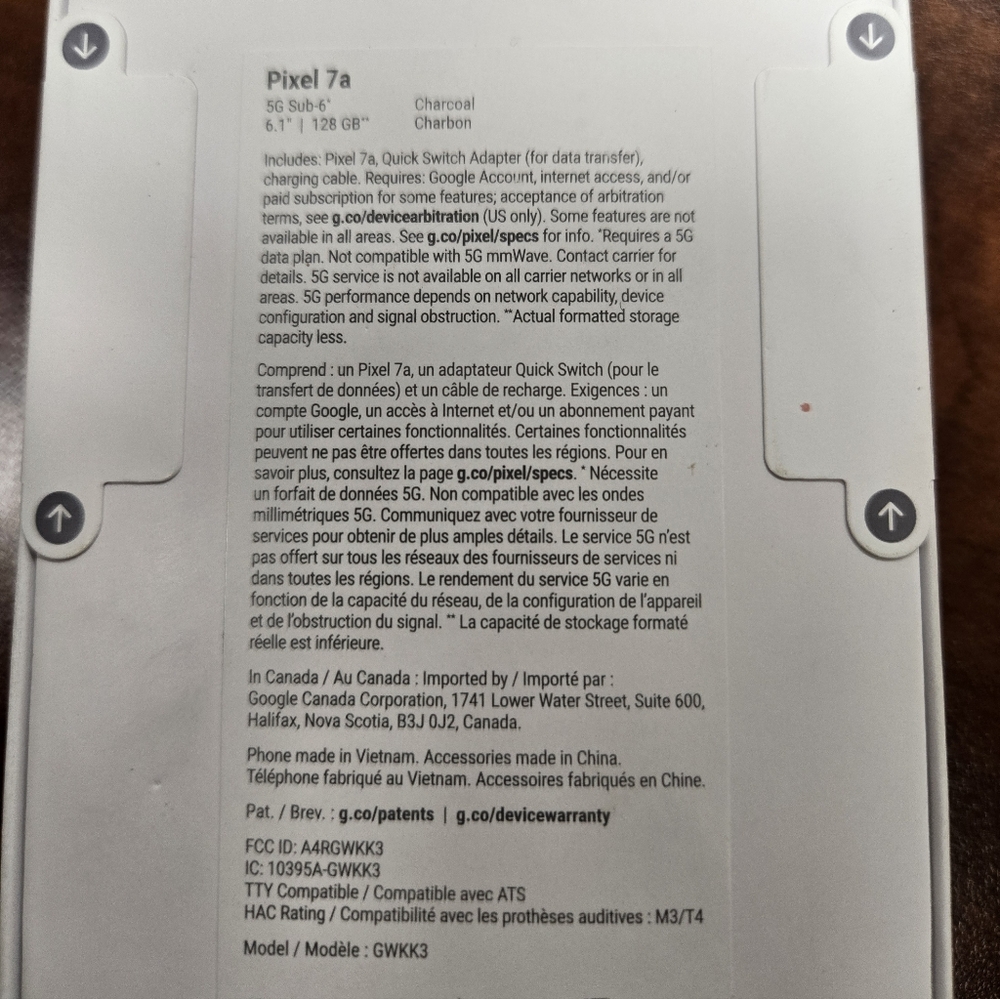 Google Pixel 7a - Picture 3 of 3